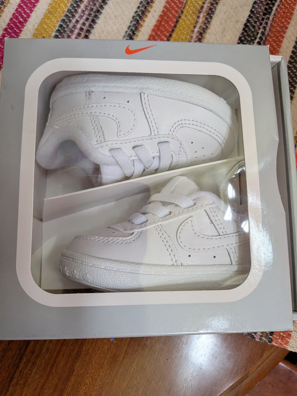Nike White Baby Walker Sneakers